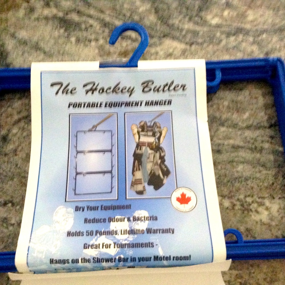 NEW The Hockey Butler - Hanging Equipment Dryer